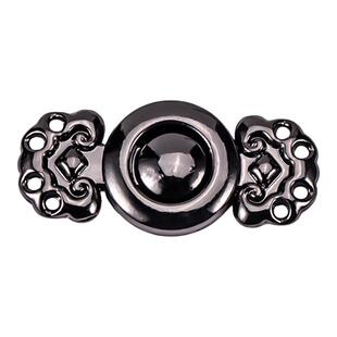 金属汉服子母扣中式盘扣古风明制对扣搭扣国风旗袍扣子复古纽扣