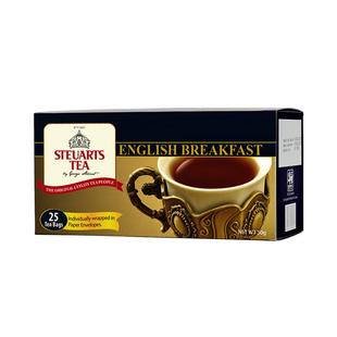 STEUARTSTEA锡尔德斯里兰卡英式早餐锡兰红茶茶包茶叶袋泡茶进口