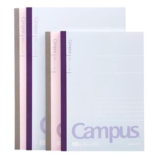 日本kokuyo国誉螺旋本b5无线装订胶装Campus软面抄简约大学生笔记本子notebook高颜值a5线圈点线记事本文具