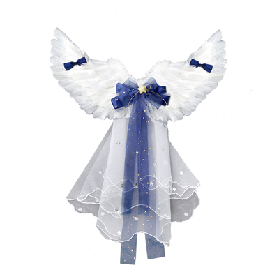 披纱翅膀天使公主装扮