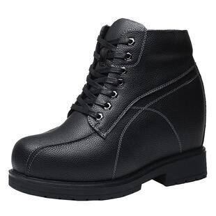 男士内增高鞋男15CM内增高男鞋15厘米特高男靴韩版巨高超高