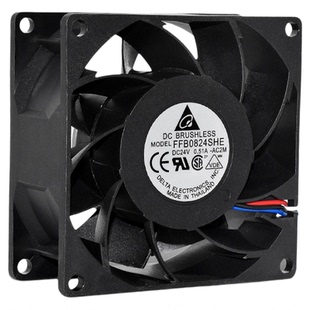 FFB0824SHE原装台达8038 24V0.51A东芝电梯配件变频器PWM调速风扇