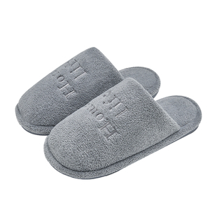 抗菌棉拖鞋男士秋冬季防滑防臭室内家居2025新款地板拖鞋女款冬天