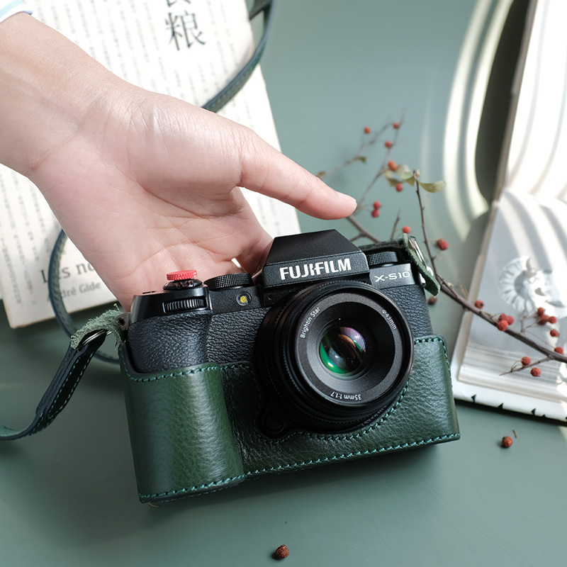 富士相机包xt5xt4相机套x100v保护套配件复古皮套真皮壳xt30二代