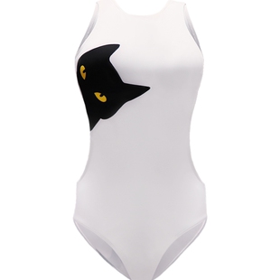 BE范德安时尚系列连体泳衣女露背性感显瘦海岛度假小胸少女游泳衣