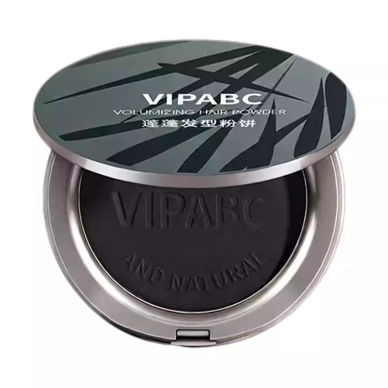 VIPABC蓬蓬发型粉饼遮白不掉色