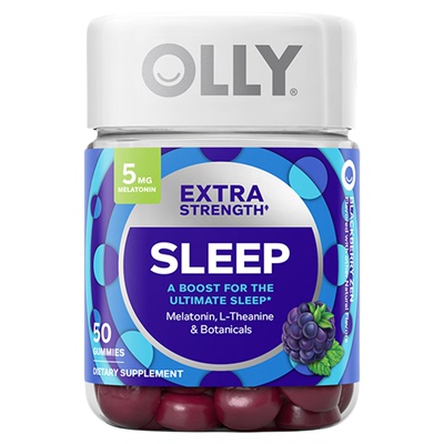 加强版olly褪黑素软糖睡眠糖