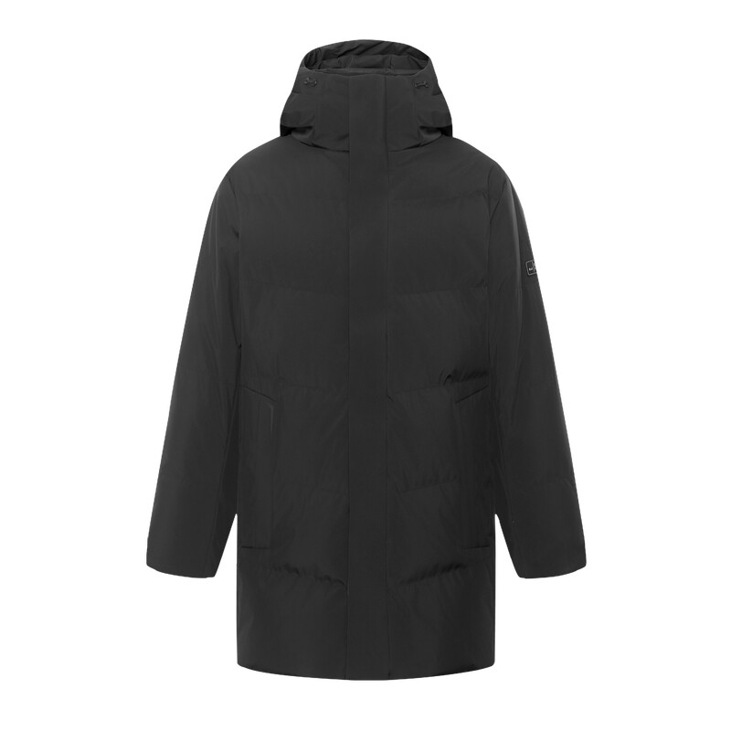 利郎官方商务防水连帽保暖羽绒服