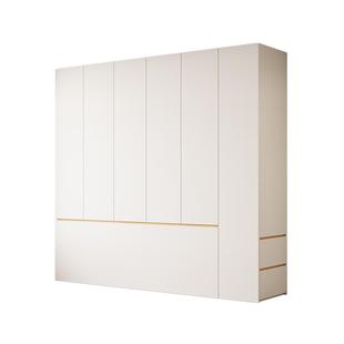 实木床尾衣柜小户型卧室家用儿童柜子窄柜带抽屉对开门衣橱可定制