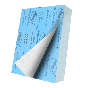 金牛牌干磨砂纸片木工油漆打磨家具抛光白色涂层沙皮纸墙面打磨