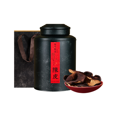 胡庆余堂陈皮礼罐广东新会江门陈皮2010年原料节日送礼手提250克