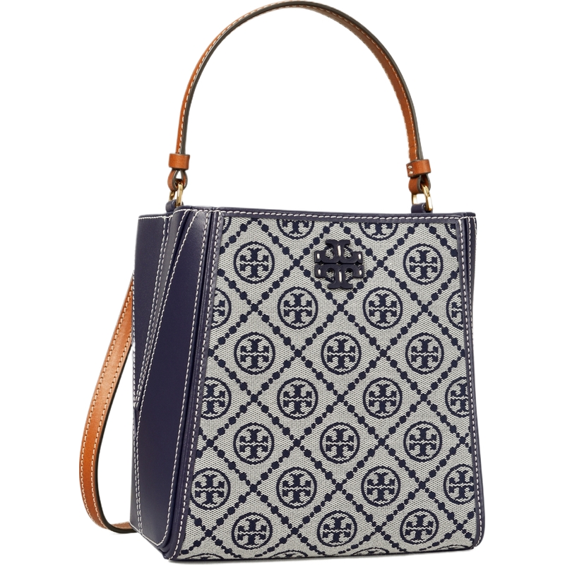 TORY BURCH 汤丽柏琦 MCGRAW 小号变形手提斜挎水桶包 160232