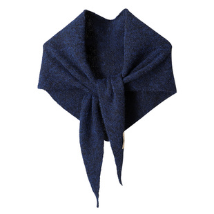 柔软百搭羊绒羊毛混纺三角形大披肩保暖围巾女2025秋冬季护颈围脖