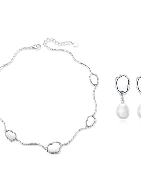 【魔镜系列套装】VIGG项链耳钉女