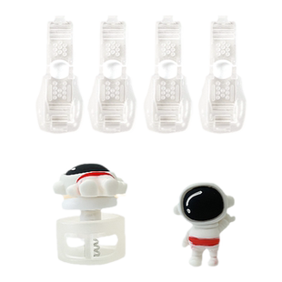 鞋带扣儿童免系卡通鞋扣免绑懒人鞋带头封口固定器不用系鞋带神器