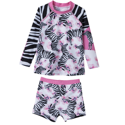 vodabeba小童防晒速干分体泳衣