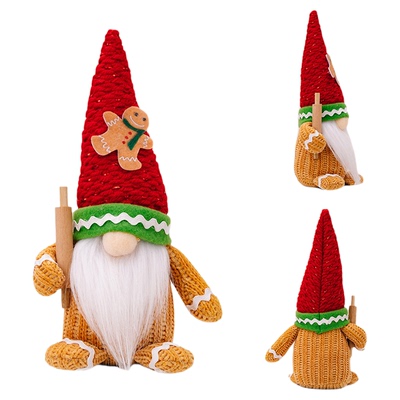 发光鲁道夫公仔无脸娃娃圣诞礼物