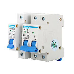 珠江空气开关粤珠ZHJCHN断路器1P2P3P4P过载保护空开分路开关电闸