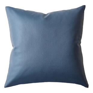 蓝色抱枕沙发客厅靠枕长条抱枕套定制汽车护腰床上靠背垫床头靠垫