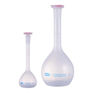 塑料容量瓶100ml量筒250ml小烧杯500ml烧瓶2000ml化学实验用烧杯
