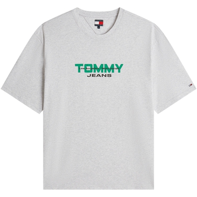 Tommy男装纯棉印花宽松短袖T恤