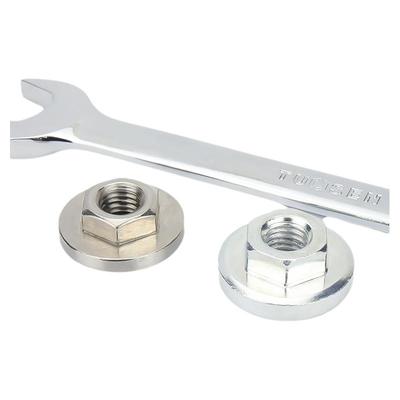 不锈钢角磨机压板 磨光机配件螺丝螺母大全通用切割机改装头100型