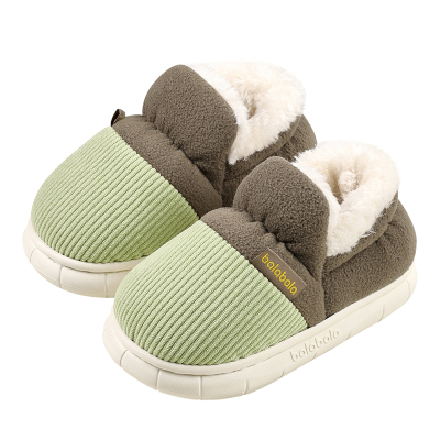 巴拉巴拉儿童棉拖鞋男童冬季保暖