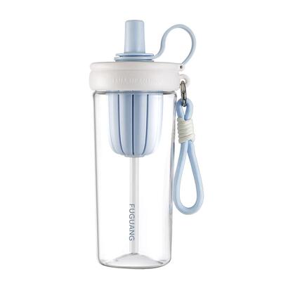 富光茶水分离tritan大容量吸管杯