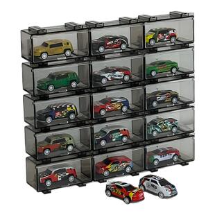 风火轮收纳盒1:64合金小汽车收纳TOMICA儿童玩具多美卡模型展示架
