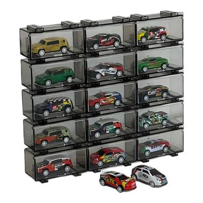风火轮收纳盒1:64合金小汽车收纳TOMICA儿童玩具多美卡模型展示架
