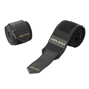 劳拉之星0535力量举缠绕护肘健身男卧推加压举重训练专业绑肘护具