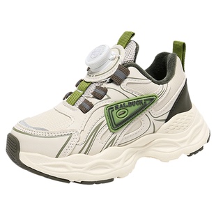 小黄鸭童鞋男童运动鞋加绒保暖棉鞋2025新款冬季儿童加厚二棉鞋子