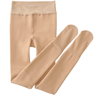 SK9919光腿神器女奶油裤收腹提臀单层加绒连裤袜秋冬款显瘦打底裤