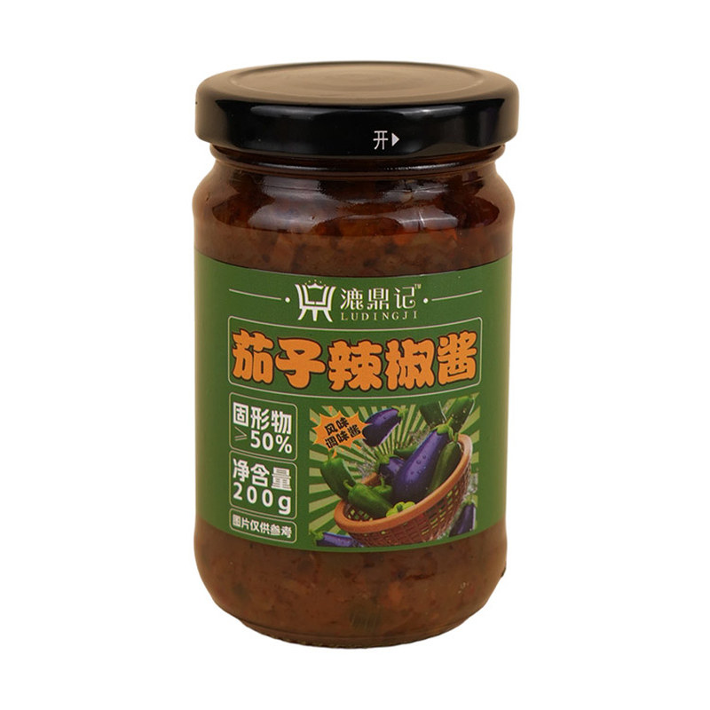 茄子辣椒酱拌饭拌面下饭酱