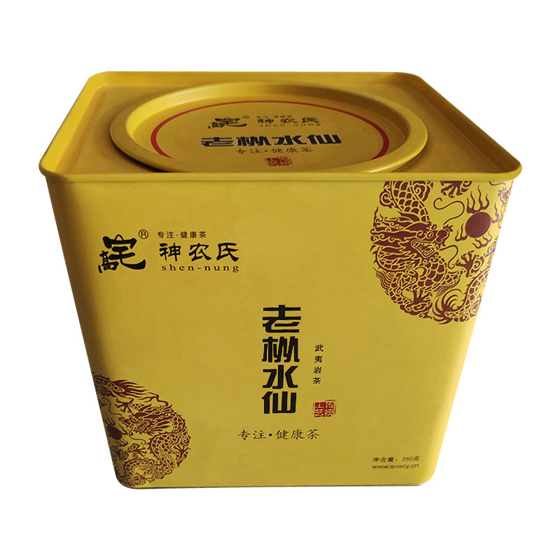 高宅神农氏茶叶精品老枞水仙罐装