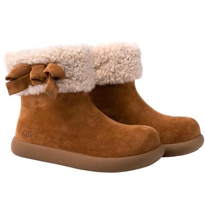 ELLEkids童鞋靴子棉鞋毛毛短靴