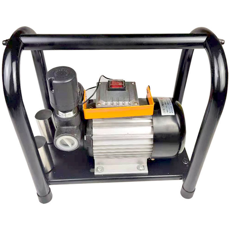 柴油电动抽油泵计量加油机自封大功率移动式加油枪12V24伏220架子