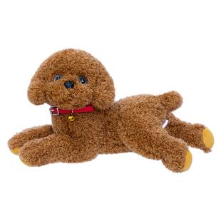 仿真卫衣泰迪狗毛绒玩具公仔仿真狗狗布娃娃摆件送儿童男女孩摆件