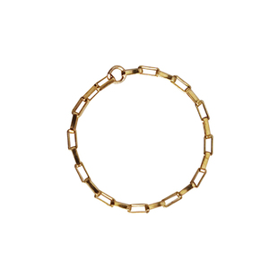 洗手可戴 14k包金不褪色超细方链条戒指软戒简约随形线戒男女尾戒