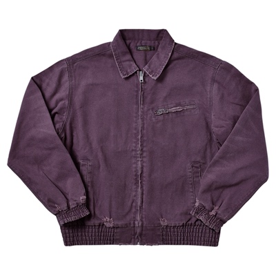 柴米夹克柴米翻领秋冬宽松短款