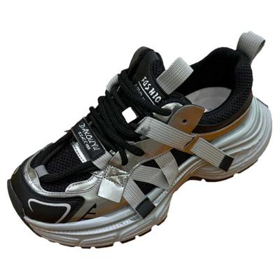 厚底增高老爹鞋休闲鞋女透气新款