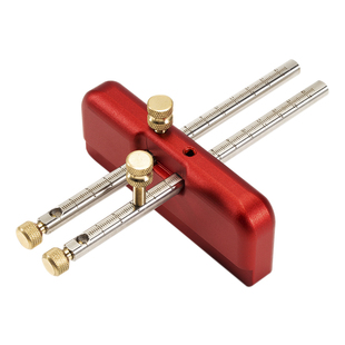 创新木工装修划线神器双杆木工diy工具画线器线勒子鸿对HD-XG03X