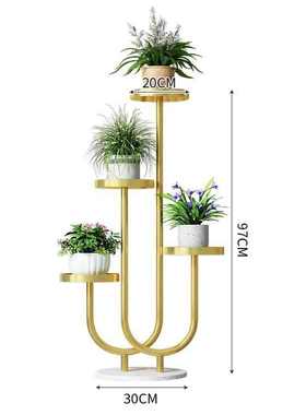 客厅电视机旁边的置物架电视墙落地摆件艺术轻奢高档高级大件装饰