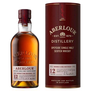 亚伯乐斯佩塞单一麦芽苏格兰威士忌12年双桶陈酿 Aberlour Whisky
