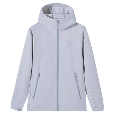 骆驼晴雨软壳衣男士2026春秋新款男防风外衣防泼水户外运动外套男