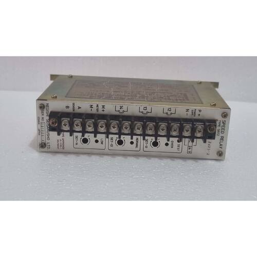 NEGISHI SEISAKUSHO LTD SRT2 SPEED RELAY 478026G OSAKA 24232