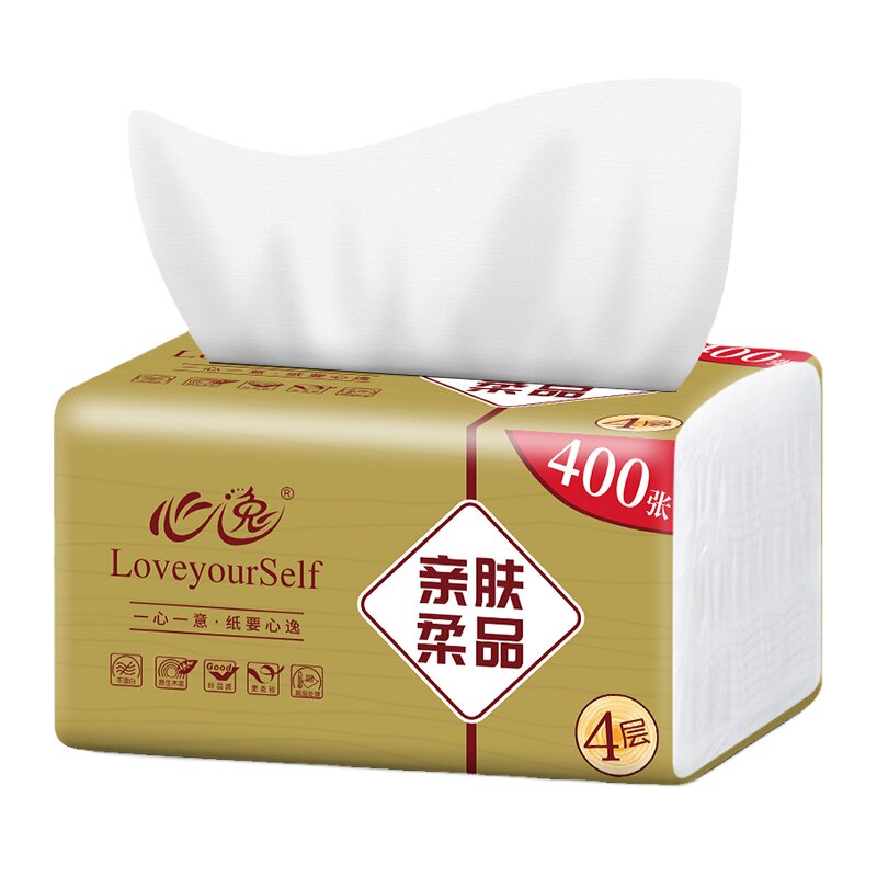 400张30包实惠装抽纸整箱