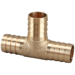 宝塔三通接头黄铜Y型T型煤气天燃气管三叉气嘴格林头水管软管皮接