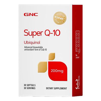 GNC健安喜泛醇Q10还原性30粒