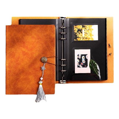 相册收纳活页自粘贴式相册本